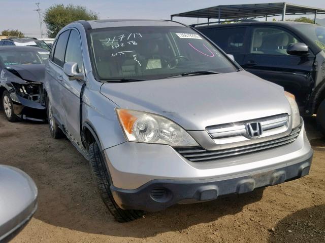 JHLRE38719C012247 - 2009 HONDA CR-V EXL SILVER photo 1