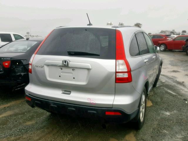 JHLRE38719C012247 - 2009 HONDA CR-V EXL SILVER photo 4