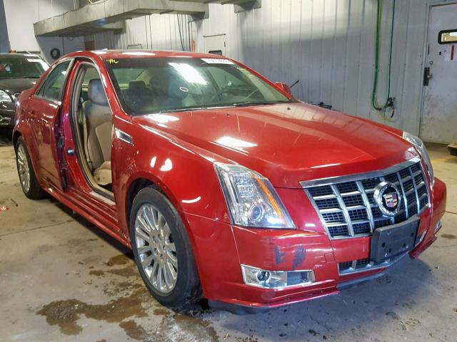 1G6DL5E39C0105524 - 2012 CADILLAC CTS PERFOR RED photo 1