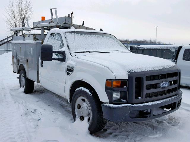 1FDSF305X8EC23340 - 2008 FORD F350 SRW S WHITE photo 1