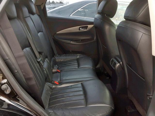 JNKAJ09F98M353526 - 2008 INFINITI EX35 BASE BLACK photo 6