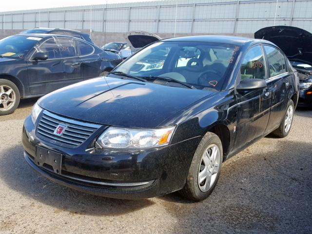 1G8AJ55F77Z198247 - 2007 SATURN ION LEVEL BLACK photo 2