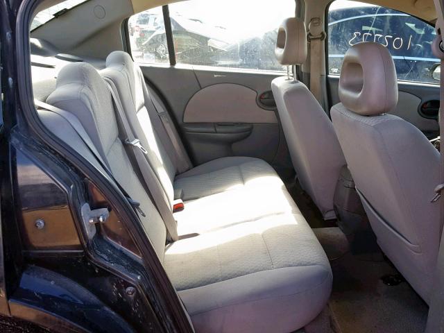 1G8AJ55F77Z198247 - 2007 SATURN ION LEVEL BLACK photo 6