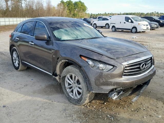 JN8CS1MU8GM670297 - 2016 INFINITI QX70 GRAY photo 1