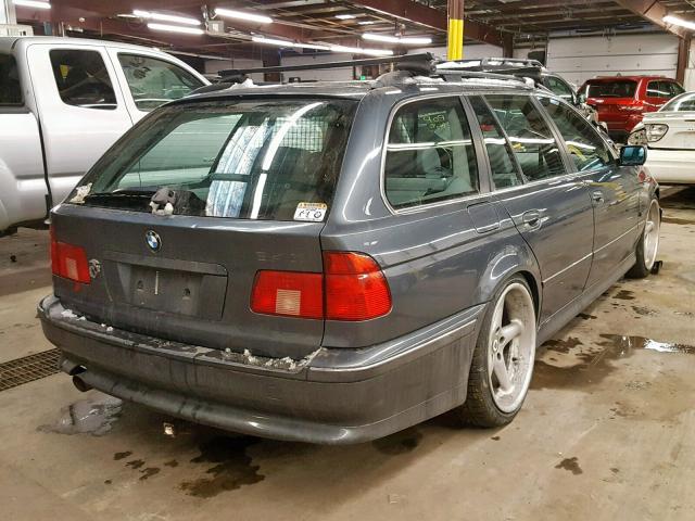 WBADR6347YGN91100 - 2000 BMW 540 IT AUT BLUE photo 4