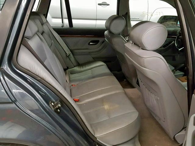 WBADR6347YGN91100 - 2000 BMW 540 IT AUT BLUE photo 6