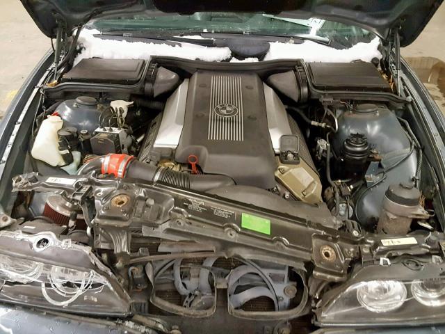 WBADR6347YGN91100 - 2000 BMW 540 IT AUT BLUE photo 7