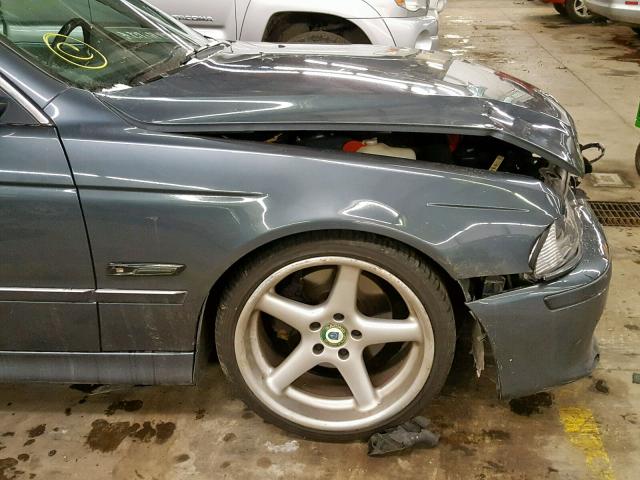 WBADR6347YGN91100 - 2000 BMW 540 IT AUT BLUE photo 9