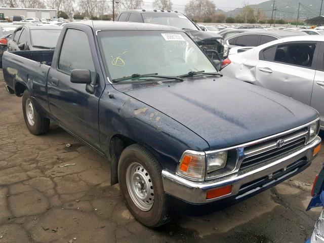 4TARN81AXNZ030586 - 1992 TOYOTA PICKUP 1/2 BLUE photo 1