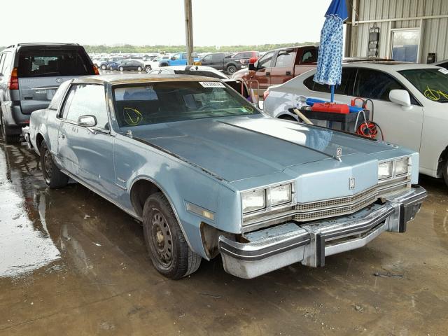 1G3EZ57Y7FE317659 - 1985 OLDSMOBILE TORONADO B BLUE photo 1