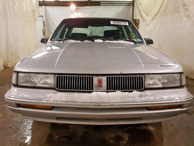 1G3AG54N9P6391269 - 1993 OLDSMOBILE CUTLASS CI SILVER photo 10