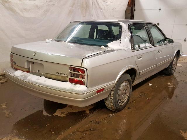 1G3AG54N9P6391269 - 1993 OLDSMOBILE CUTLASS CI SILVER photo 4