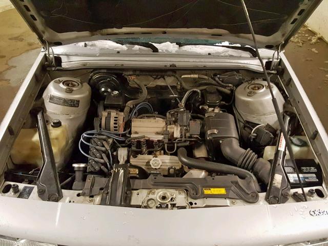 1G3AG54N9P6391269 - 1993 OLDSMOBILE CUTLASS CI SILVER photo 7