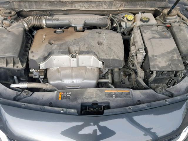 1G11C5SL3EF179762 - 2014 CHEVROLET MALIBU 1LT ნაცრისფერი ფოტო 7