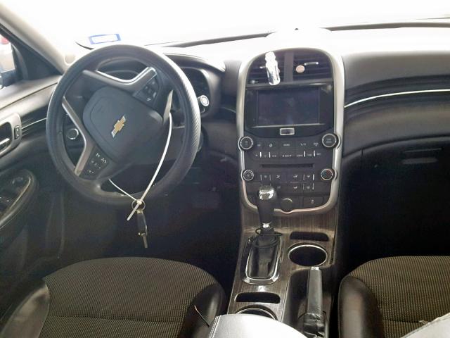 1G11C5SL3EF179762 - 2014 CHEVROLET MALIBU 1LT ნაცრისფერი ფოტო 9