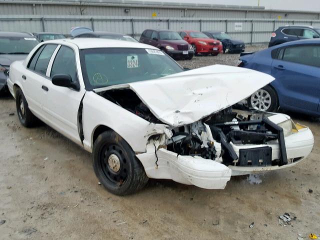 2FAHP71V69X145842 - 2009 FORD CROWN VICT WHITE photo 1