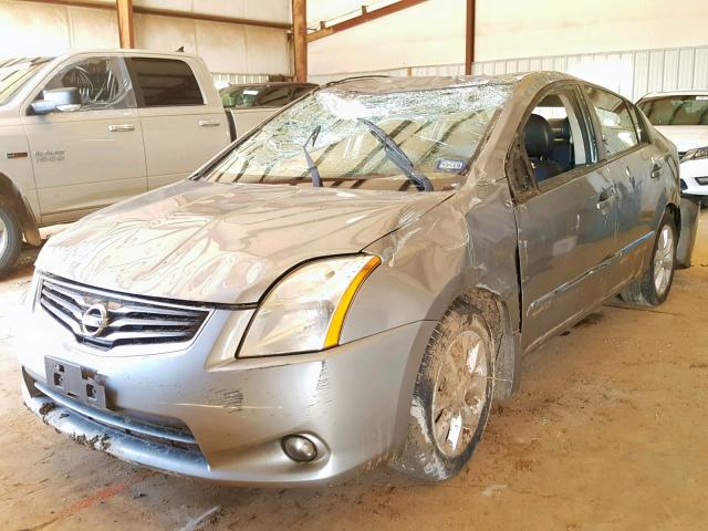 3N1AB6AP3AL683249 - 2010 NISSAN SENTRA 2.0 GRAY photo 2