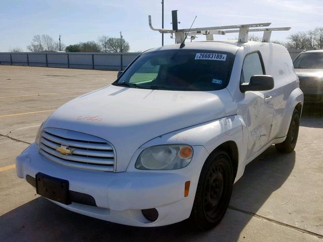 3GCAAADB7AS626481 - 2010 CHEVROLET HHR PANEL WHITE photo 2