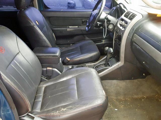 1N6MD27Y82C336667 - 2002 NISSAN FRONTIER C BLUE photo 5