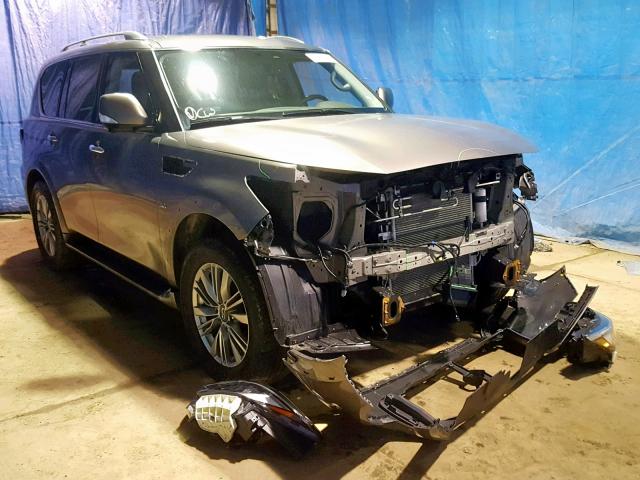 JN8AZ2NE5K9229867 - 2019 INFINITI QX80 LUXE GRAY photo 1