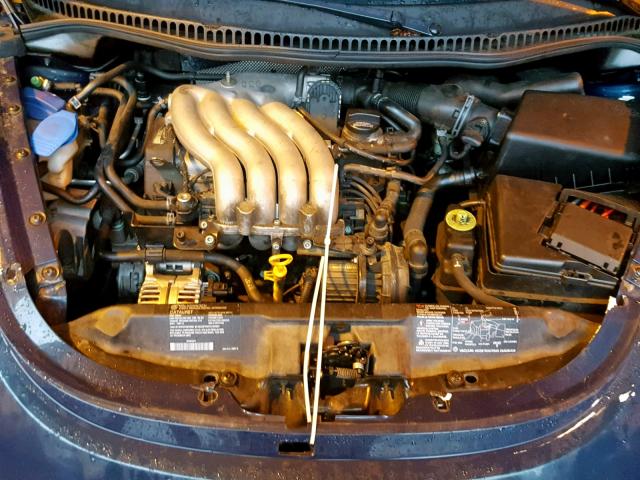 3VWCB21C12M429348 - 2002 VOLKSWAGEN NEW BEETLE Mavi foto 7