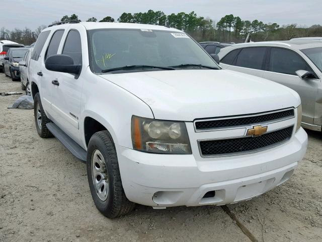 1GNFC13C07R286782 - 2007 CHEVROLET TAHOE C150 WHITE photo 1