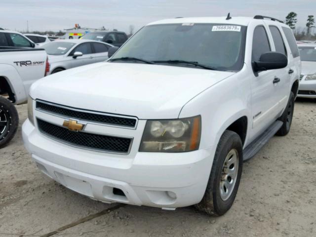 1GNFC13C07R286782 - 2007 CHEVROLET TAHOE C150 WHITE photo 2