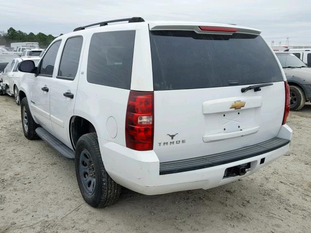 1GNFC13C07R286782 - 2007 CHEVROLET TAHOE C150 WHITE photo 3