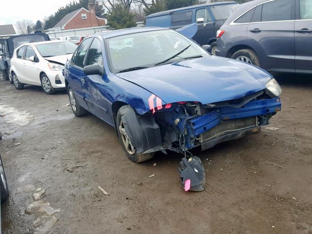 1G1JF52F457123972 - 2005 CHEVROLET CAVALIER L BLUE photo 1