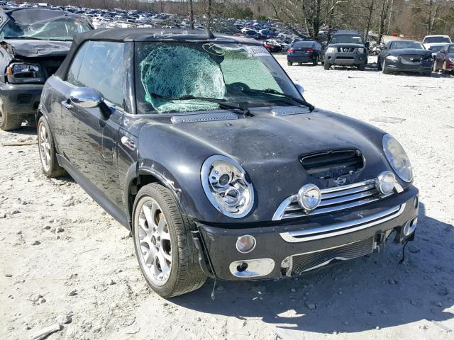 WMWRH33577TJ45048 - 2007 MINI COOPER S BLACK photo 1