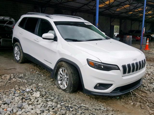 1C4PJLCB2KD366872 - 2019 JEEP CHEROKEE L WHITE photo 1