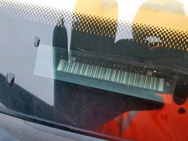 1G8AJ55F07Z155322 - 2007 SATURN ION LEVEL GRAY photo 10