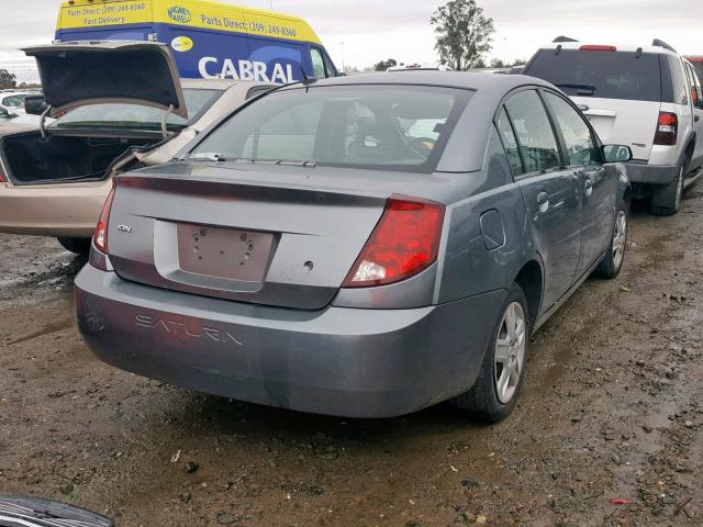 1G8AJ55F07Z155322 - 2007 SATURN ION LEVEL GRAY photo 4