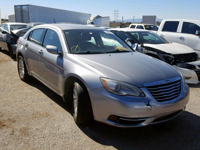 1C3CCBBB8DN649704 - 2013 CHRYSLER 200 TOURIN SILVER photo 1