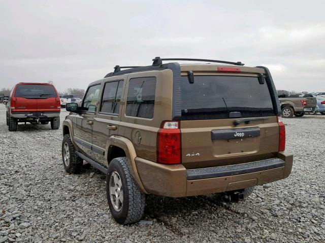 1J8HG48K49C511226 - 2009 JEEP COMMANDER Qızıl foto 3