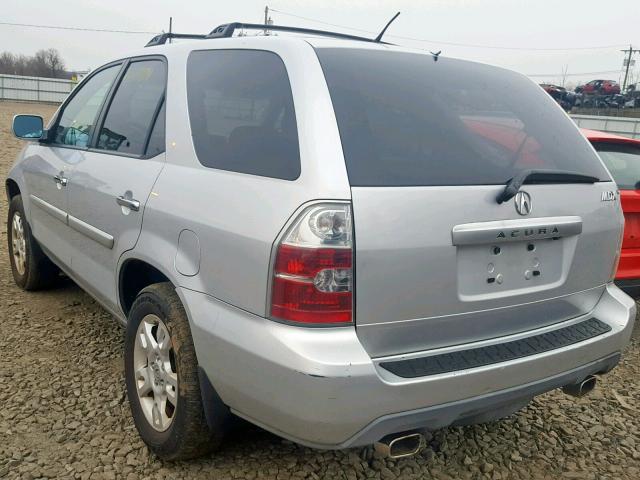 2HNYD18964H517282 - 2004 ACURA MDX TOURIN SILVER photo 3