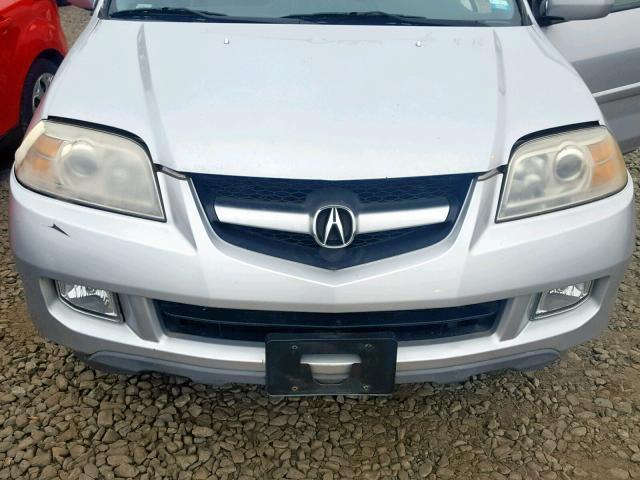 2HNYD18964H517282 - 2004 ACURA MDX TOURIN SILVER photo 7