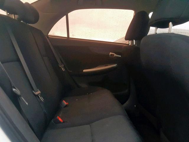 1NXBU4EE6AZ297869 - 2010 TOYOTA COROLLA BA WHITE photo 6