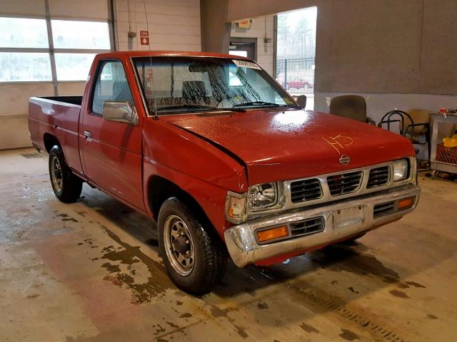 1N6SD11S0SC332831 - 1995 NISSAN TRUCK E/XE RED photo 1