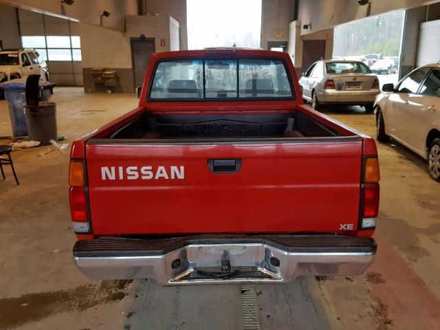 1N6SD11S0SC332831 - 1995 NISSAN TRUCK E/XE RED photo 6