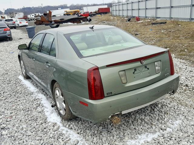 1G6DW677650160142 - 2005 CADILLAC STS TEAL photo 3