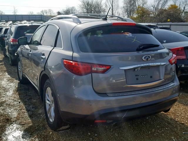 JN8AS1MW4BM731050 - 2011 INFINITI FX35 SILVER photo 3