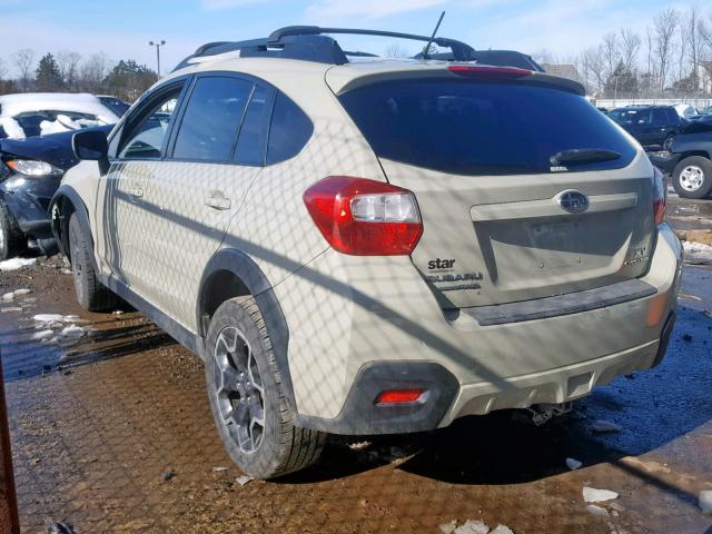 JF2GPACC5D2822570 - 2013 SUBARU XV CROSSTR TAN photo 3