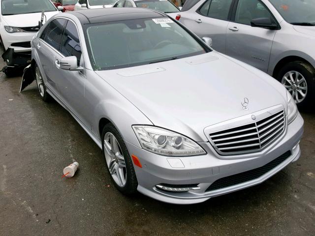 WDDNG9EBXDA514976 - 2013 MERCEDES-BENZ S550 SILVER photo 1