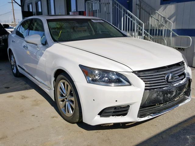 JTHBL5EF6F5137559 - 2015 LEXUS LS 460 WHITE photo 1