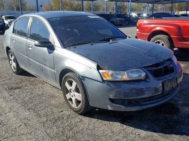 1G8AL55F47Z155589 - 2007 SATURN ION LEVEL GRAY photo 1