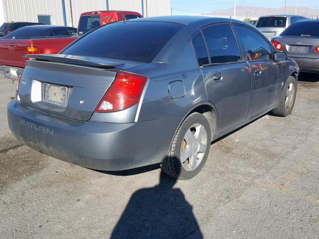 1G8AL55F47Z155589 - 2007 SATURN ION LEVEL GRAY photo 4