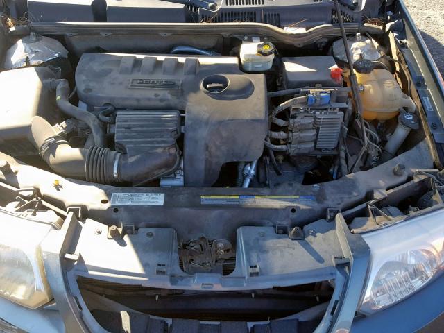 1G8AL55F47Z155589 - 2007 SATURN ION LEVEL GRAY photo 7
