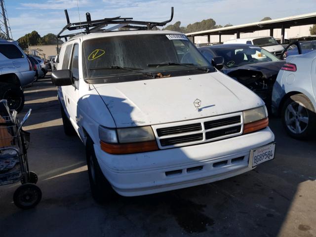 1B7GH14R9SX593633 - 1995 DODGE CARAVAN EX WHITE photo 1