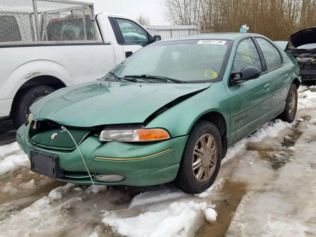 1C3EJ56H7WN205084 - 1998 CHRYSLER CIRRUS LXI GREEN photo 2